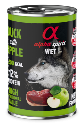 Canned Dog Food Duck With Green Apple 400 g